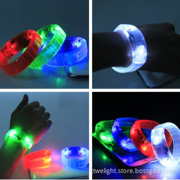 LED Perfumed Rubber Rightful Bracelet